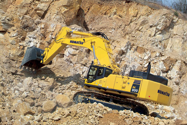 Rypadlo pásové Komatsu