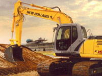 Rypadlo pásové New Holland
